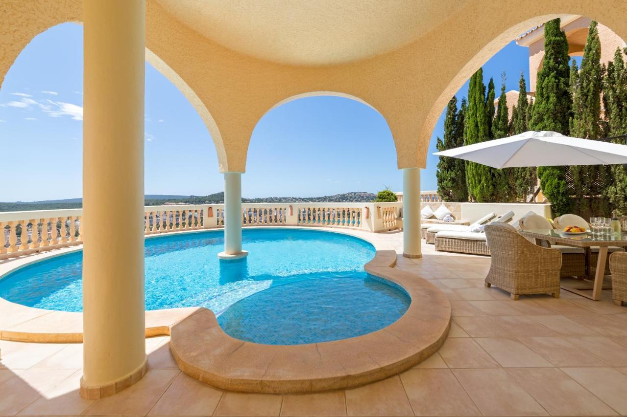 Meerblick Villa "Buena Vista" In Santa Ponsa, Mallorca Eksteriør bilde