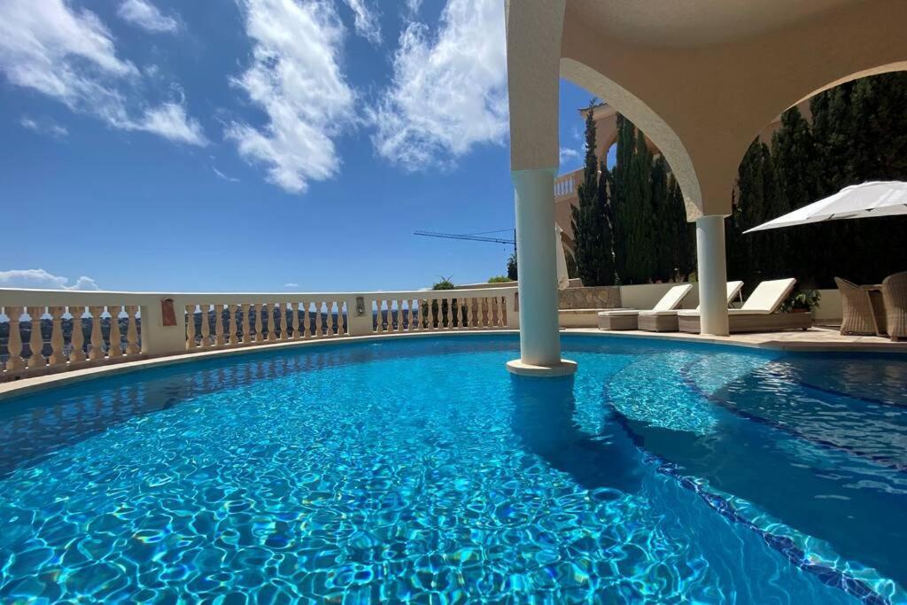 Meerblick Villa "Buena Vista" In Santa Ponsa, Mallorca Eksteriør bilde