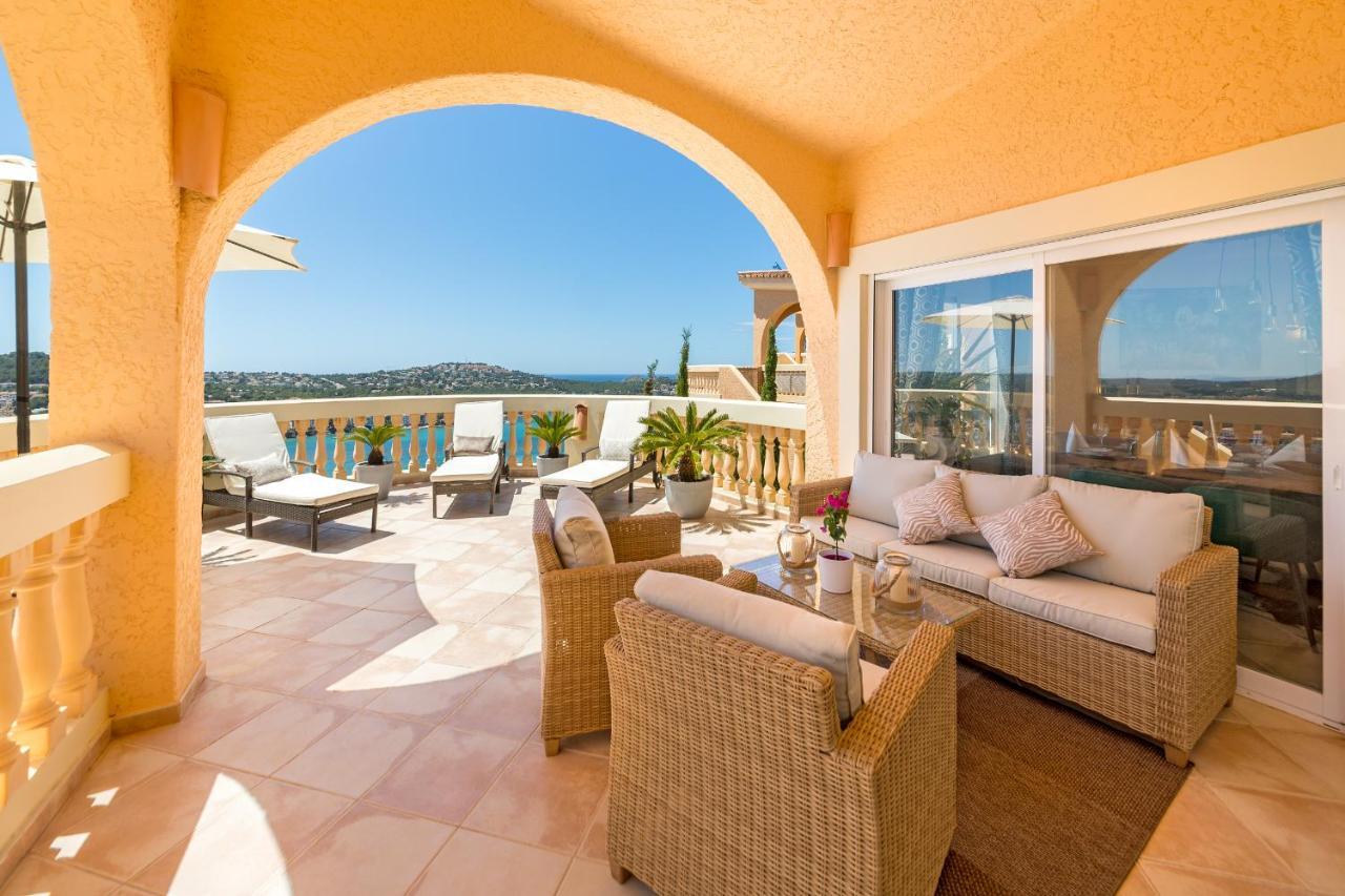 Meerblick Villa "Buena Vista" In Santa Ponsa, Mallorca Eksteriør bilde